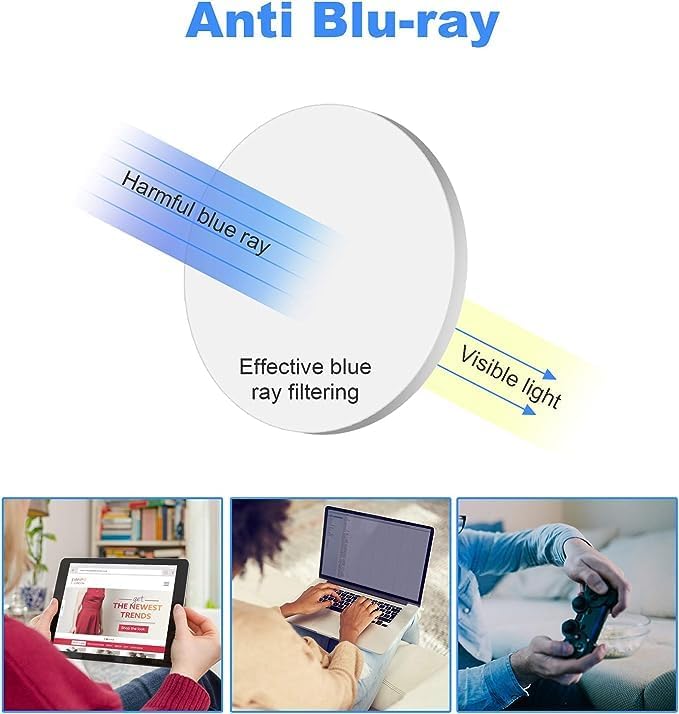 LASMEX Stylish Safety Glasses Goggles for Women Girls Anti-fog Glasses Protective Eyewear Clear Glasses