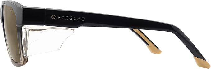 VETRA Z87+ Certified Safety Glasses HD High Contrast UV400 Side Shield Anti-Oil Coating Stylish Eyewear