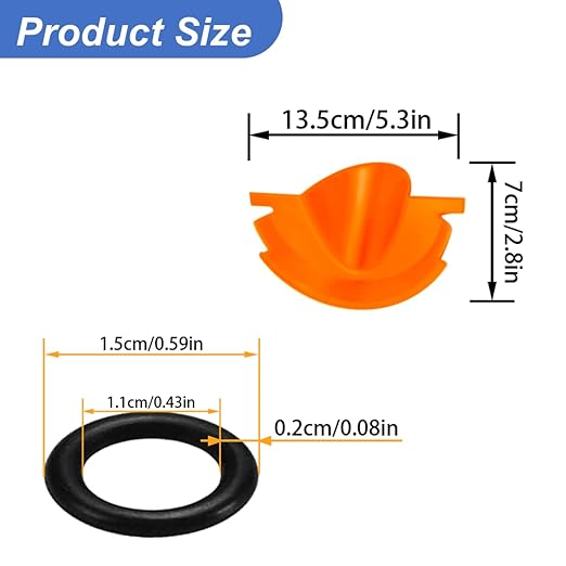 Oil Change Tool Kit for Harley Davidson Accessories,Oil Filter Wrench,Crankcase Fill Tool,Primary Case Funnel,Drip-Free Oil Filter Funnel,10PCS O-Rings