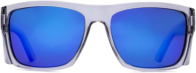UV400 Polarized Safety Sunglasses – ANSI Z87.1 Certified, 100% UV Protection, Anti-Glare, Impact Resistant