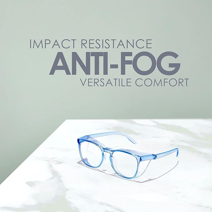 Stylish Anti Fog Safety Glasses Goggles โ Eye Protection Glasses