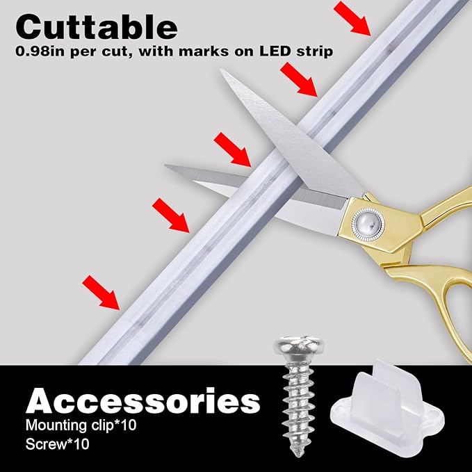 iNextStation RGB Neon LED Strip Lights, 16.4 FT Color Changing Flexible Rope Lights with Power Adapter, Control with APP & Remote, IP65 Waterproof, Music Sync Neon Light Strip for Bedroom Party Decor