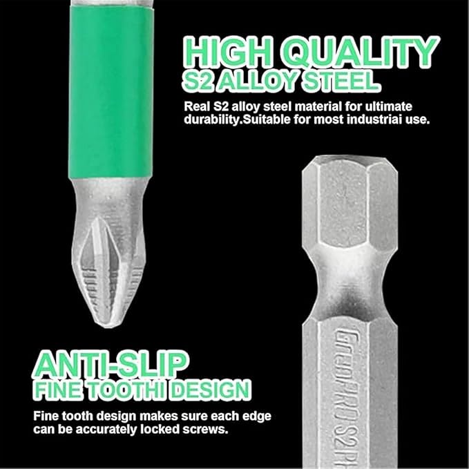 Strong Magnetic Durability Screwdriver Drill Bit Set, Magnetic Screwdriver Bit Set, Electric Precision Screwdriver Set, 25 50 65 70 90 150mm, Multipack Household Tool (6 pcs/1 set)
