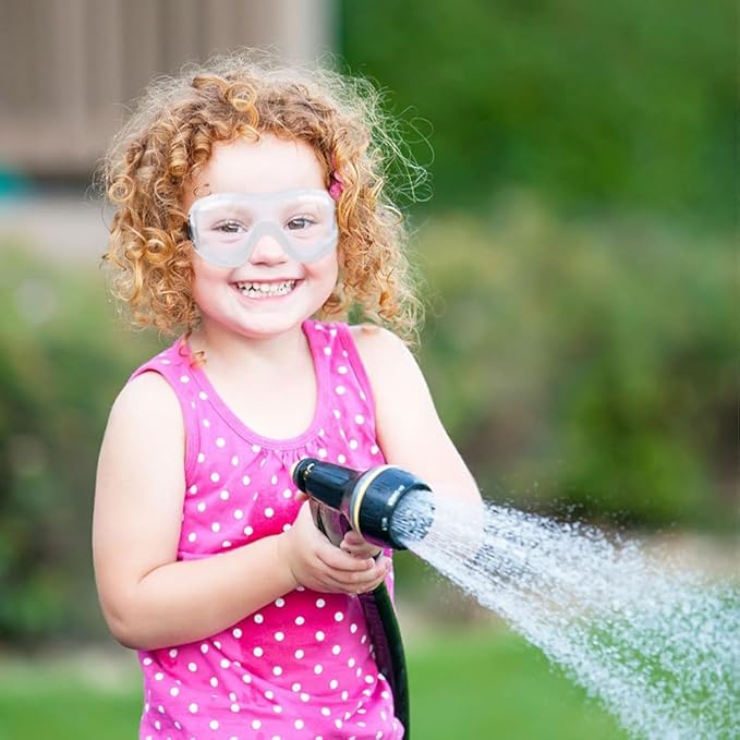 Kids Safety Goggles, Toddler Safety Glasses With UV Anti-Fog,Clear Lens Glasses Cleaning Cloth Included