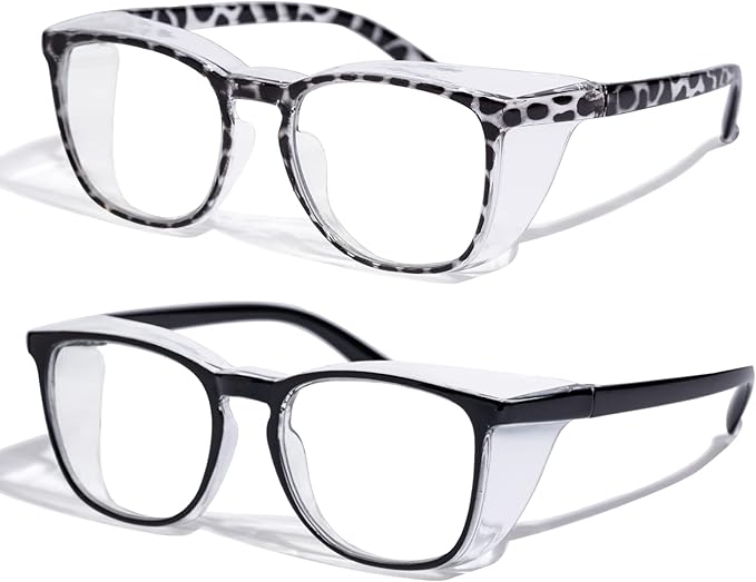 Safety Glasses Anti Fog Clear Blue Light Blocking Eye Protection Nurse Goggles for Women Men