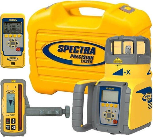 Spectra Precision GL622 Dual Grade Automatic Self-Leveling Digital Rotary Laser