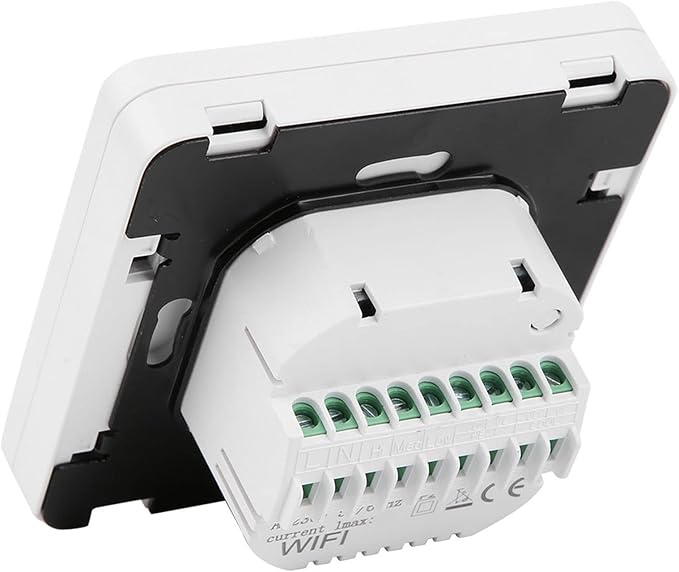 AC90-240V Fan Coil Thermostat Intelligent Digital Central Air‑Conditioner Thermostat Temperature Controller Fan Coil Unit LCD Display(WiFi Type)