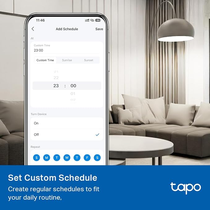 Tapo TP-Link Smart Light Bulbs - Natural Daylight, Dimmable, Compatible w/Alexa and Google Home, A60 Bulb/E27 Base, 60W Equivalent, 800LM CRI>90, 2.4GHz WiFi Only, No Hub Required, L520E(4-Pack)
