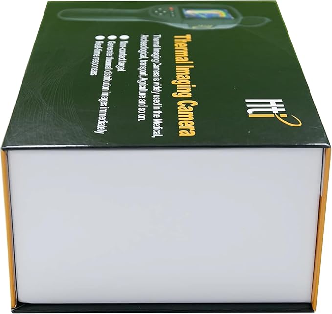 Hti-Xintai Higher Resolution 320 x 240 IR Infrared Thermal Imaging Camera. Model HTI-19 with Improved 300,000 Pixels, Sharp 3.2in Color Display Screen, Battery Included. Lightweight Comfortable Grip.