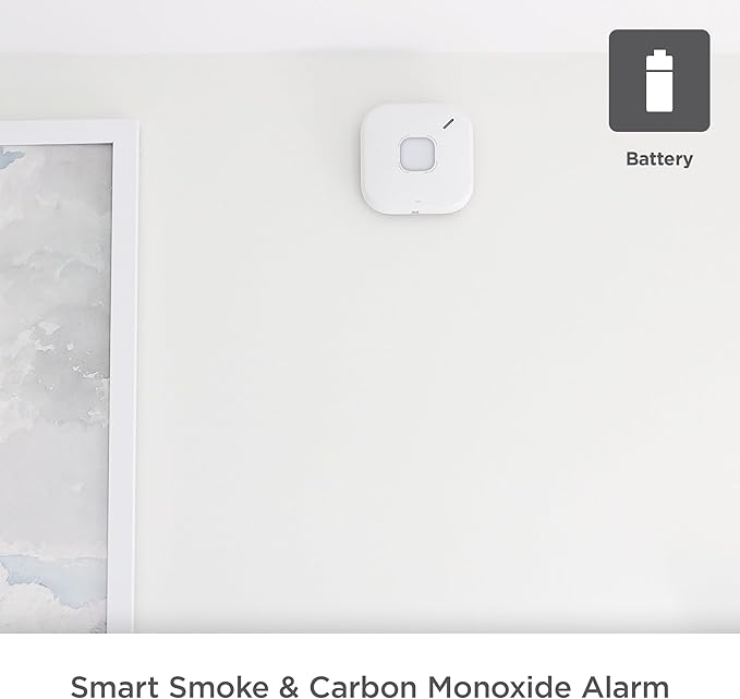 First Alert SC5 Battery Smart Smoke & Carbon Monoxide Alarm, SMCO600NV, 1-Pack