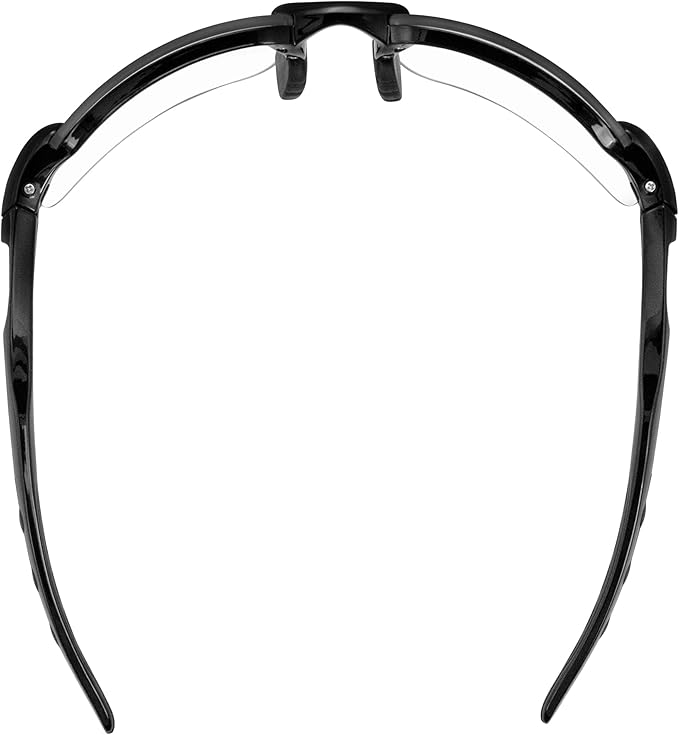 Birdz Eyewear Skyline ANSI Z87.1+ Safety Transition Sunglasses Anti-Fog, UV, Black