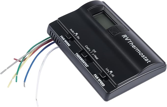 Digital Thermostat Heat/Cool Wall Thermostat 37℃ to -1 ℃ Replacement for Coleman 8330-336 8330-337 8330-338 8330-339 8330-368 8330-386