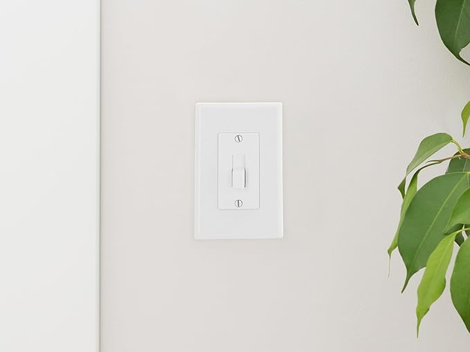 Taymac 2670W Revive Device Wall Plates 1-Gang Masque Decorator Cover, White