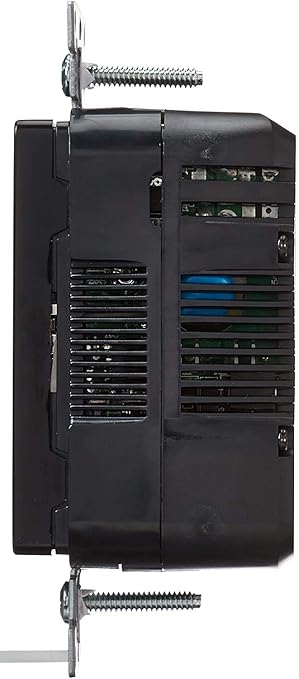 Leviton T5632-E Type-A USB in-Wall Charger with 15A Tamper-Resistant Outlet, USB Charger for Smartphones, Black