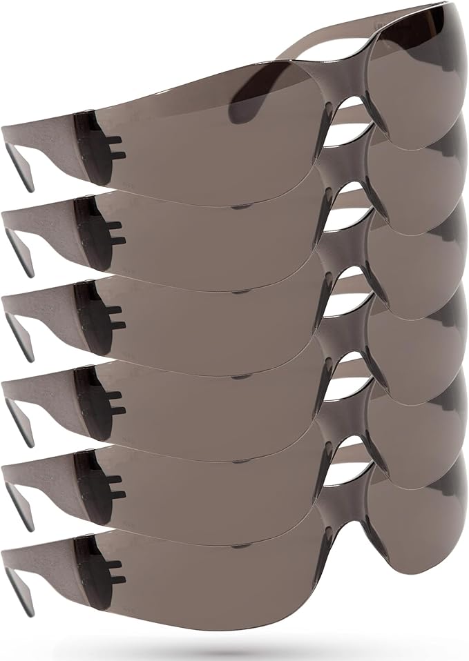 Quest Protective Apparel Safety Glasses - Impact Resistant Lens