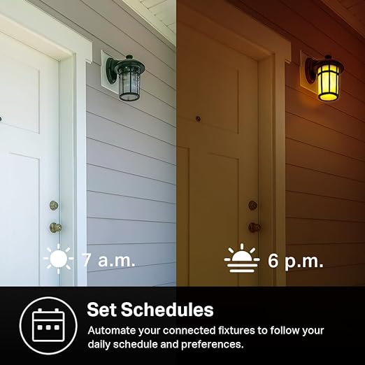 Kasa Matter Smart Light Switch: Voice Control w/Siri, Alexa & Google Assistant | UL Certified | Timer & Schedule | Easy Guided Install | Neutral Wire Required | Single Pole | 2.4GHz Wi-Fi | KS205