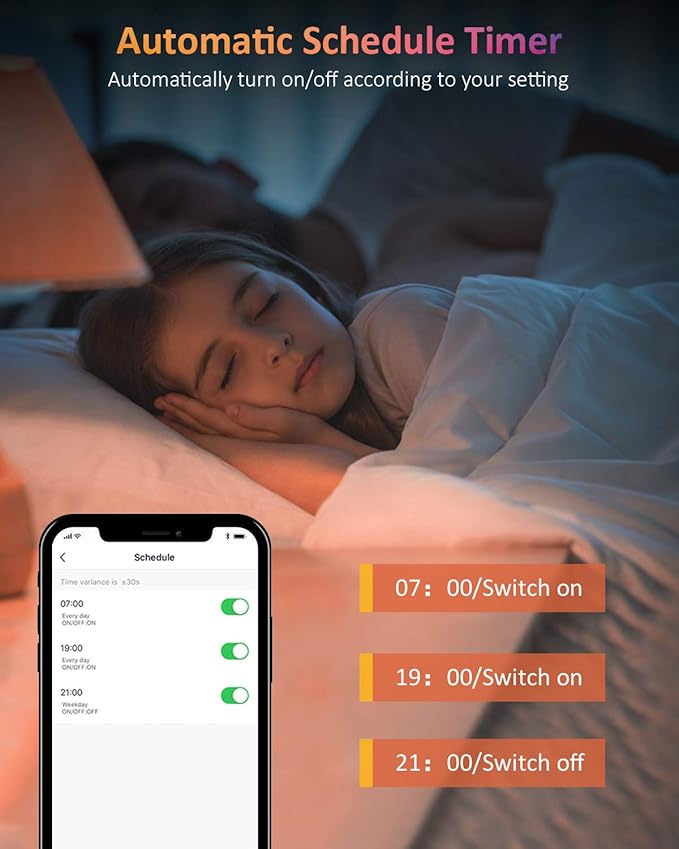 WiFi Smart Light Bulbs 150W Equivalent, 16W Dimmable 1600LM BR30 Flood Smart Bulb Works with Alexa Google Home No Hub, E26 Color Changing LED Alexa Light Bulb, 2700K-6500K RGBCW CRI>90, 4 Pack