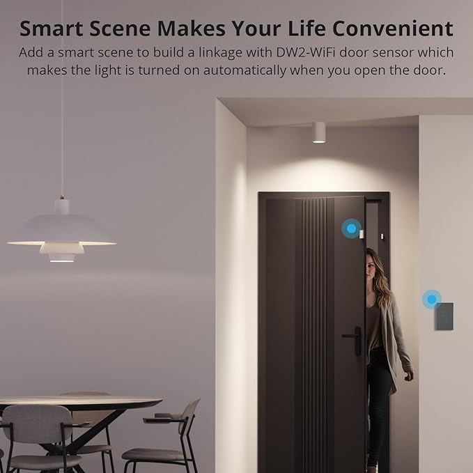 SONOFF Smart Light Switch, 2.4GHz WiFi, Neutral Wire Required Interruptor Inteligente, Voice Control with Alexa and Google Home, M5 3C