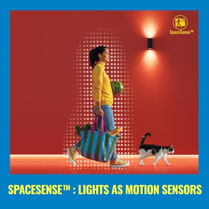 WiZ Clear 60W ST19 Tunable White Filament LED Smart Bulb - Pack of 6 - E26- Indoor - Connects to Your Existing Wi-Fi - Control with Voice or App + Activate with Motion - Matter Compatible