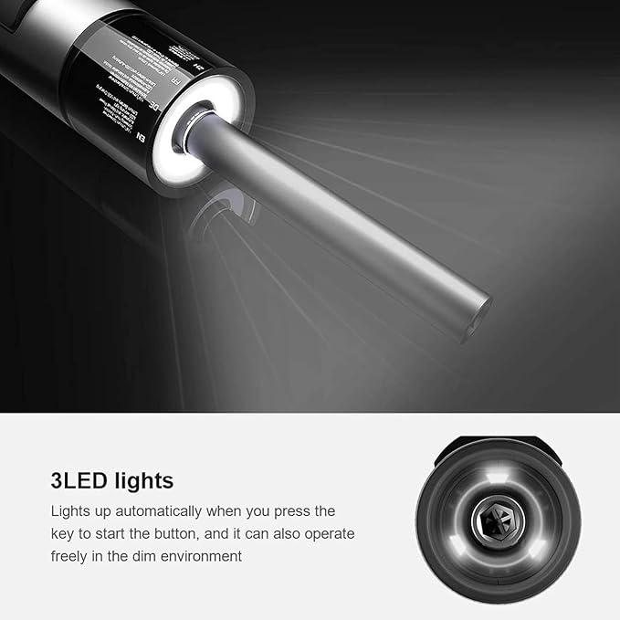 Wowstick SD 16 in 1 Portable Electric Screwdriver Kit with 0.9 to 3Nm Manual and Auto Dual Power Torque, Mechanical Switch, Speed Protection (Wowstick SD)