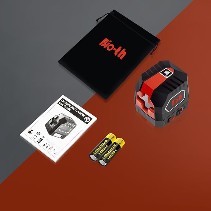 Laser Level Self Leveling Green Cross Line,Lazer Level for Picture Hanging,100ft,Rotatable 360 Degree,4 Brightness Adjustment, IP54 Waterproof, DIY, Construction, Magnetic Base, Battery, Carrying Bag