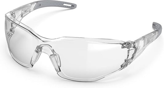 Safety Glasses Anti-Fog Goggles Clear Lens,Adjustable Frames Blue Light Blocking Eye Protection For Men Women