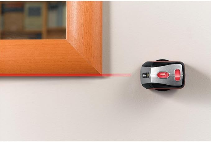 BLACK+DECKER Laser Level, Self-Leveling, 360 Degree Wall Attachment, AA Batteries Included (BDL220S)