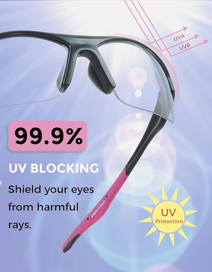 Anti-Fog Safety Glasses Clear Work Goggles Eye Protection for Shooting Sports Eyewear Scratch Resistant Lens