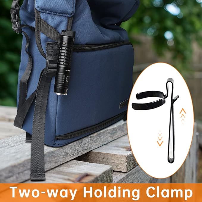 Wurkkos TS22 Super Bright Flashlight,4500 High Lumens Rechargeable LED Flashlight,Thoughtful Static Lock&Reverse Charging Function,IP68 Waterproof, Magnetic Design for Repairing Camping Dog Walking