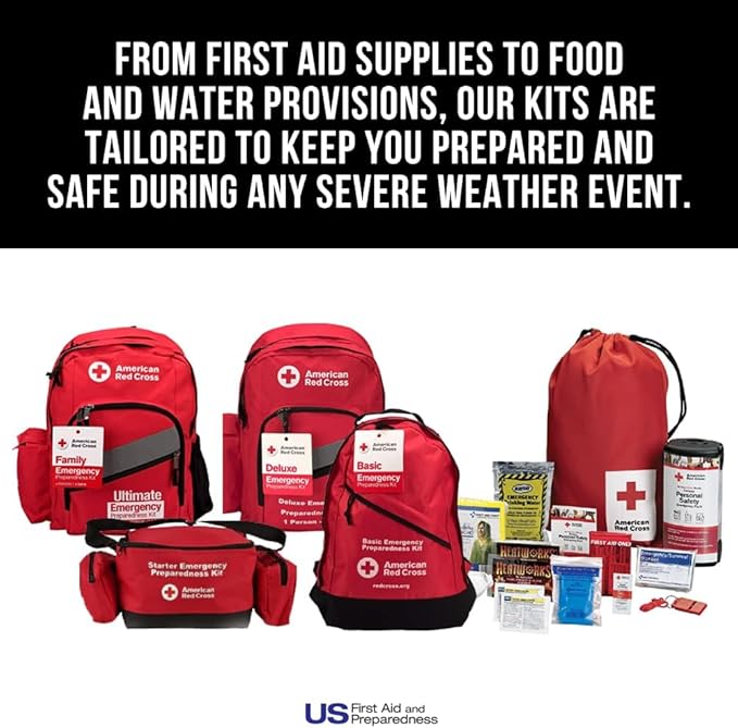 Officially Licensed Product, 25 Person First Aid Kit, 118 Piece Emergency Medical Supplies to Clean & Treat Minor Injuries, Hard Case Box for Home, Business, Job Site, Car