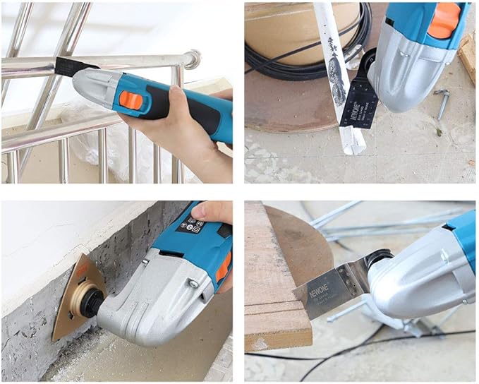 NEWONE Oscillating Tool,1.8 Amp Power Tools,Variable Speed Oscillating Multi-Tool Kit with 20pcs Oscillating Tools Accessories