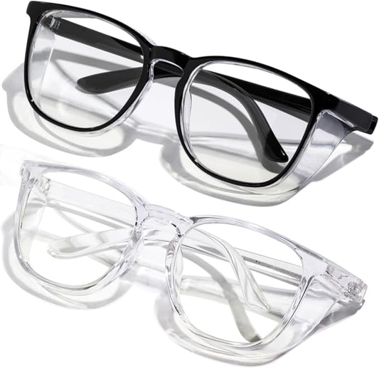 Safety Glasses Anti Fog Clear Blue Light Blocking Eye Protection Nurse Goggles for Women Men