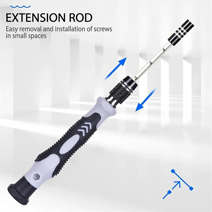 115-in-1 Precision Screwdriver Set, Mini Professional Magnetic Repair Tool Kit, Small Screwdriver for Phone, Computer, Watch, Laptop, Macbook, Game Console, Electronic, Toys Repair