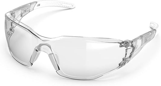 Safety Glasses Anti-Fog Goggles Clear Lens,Adjustable Frames Blue Light Blocking Eye Protection For Men Women