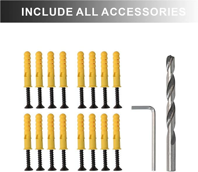 SCIEO Stair Railing Indoor, 11.4FT Staircase Handrail Wall Mount Hand Rail for Indoor & Outdoor Steps, Industrial Pipe Stair Handrails Grab Bar Metal Galvanized Steel Hand Railing for Stairs Steps