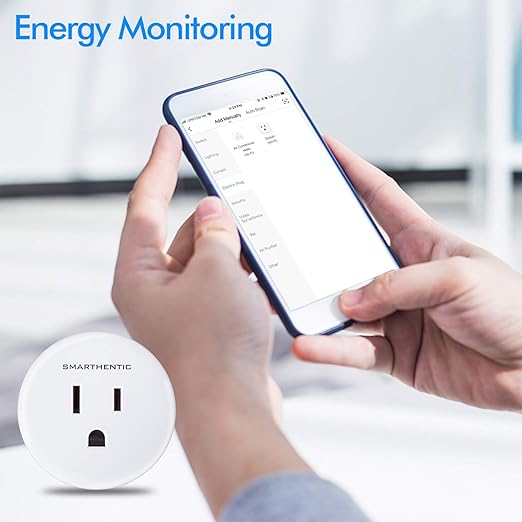 Smart Plug Light Timers Programmable Indoor, WiFi Light Switch, Amazon Alexa Google Home Voice, APP and Remote Control, Gadgets for Home 2.4ghz Network Outlet Extender Home Improvement, Pack of (2)
