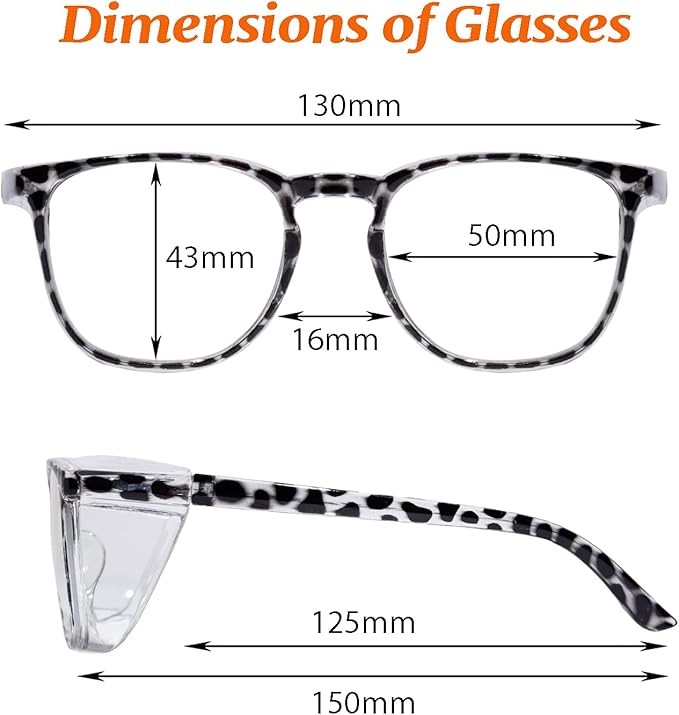 Safety Glasses Anti Fog Clear Blue Light Blocking Eye Protection Nurse Goggles for Women Men