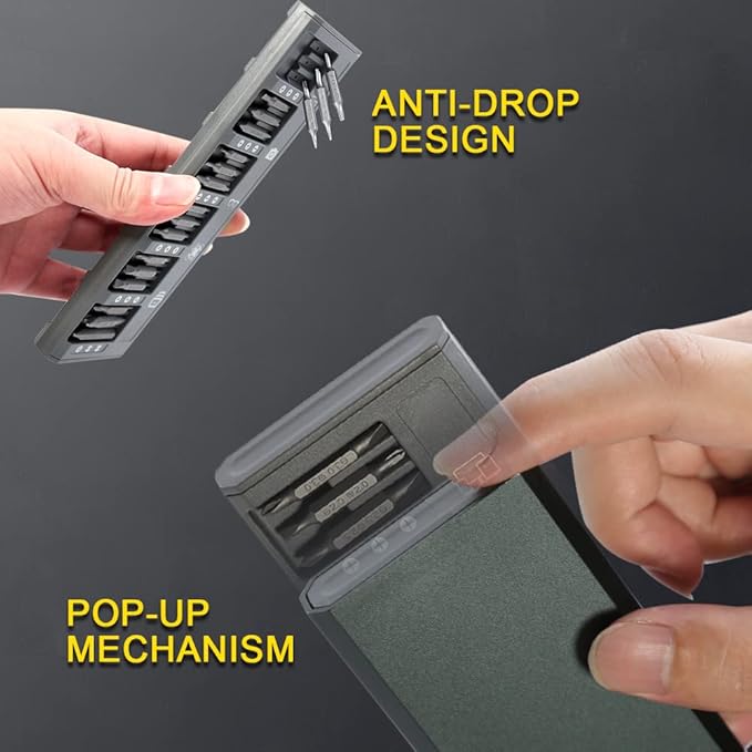 BES 72 in 1 Precision Screwdriver Set,Mini Screwdriver Set,Repair Tool Kit with Case Screwdriver Set for Computer, Laptop, Xbox, Macbook