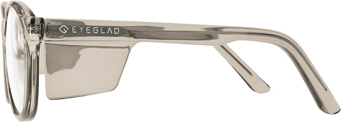 VETRA Omega Z87+ Safety Glasses UV400 Side Shield Anti-Oil Coating CP Frame Eyewear