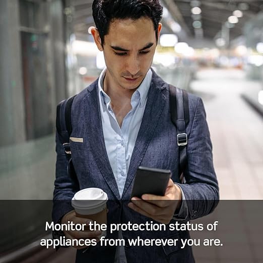 Leviton Smart GFCI, 15 Amp, Self Test, Tamper-Resistant with LED Indicator Light, Send Notifications Directly to Your Smartphone, D2GF1-KW, White