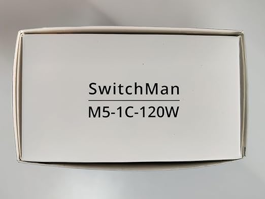 SONOFF Matter Smart Light Switch, 2.4GHz WiFi Light Switch, Neutral Wire Required Interruptor Inteligente, Alexa Light Switch Compatible with Alexa and Google Home, 1 Gang M5-1C-120W