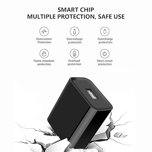 5V 2A AC/DC Adapter Charger for Car Jump Starter 4000A Peak Battery, USB Type-C Cord with AVAPOW, Gooloo, Imazing, NOCO Boost, DBPower, Schumacher 2000A 3000A 6000A Peak Car Start Battery Power Cord