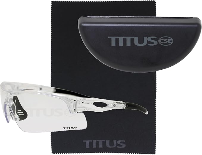 TITUS G20 All Sport Safety Glasses Shooting Eyewear Motorcycle Protection ANSI Z87+ Compliant