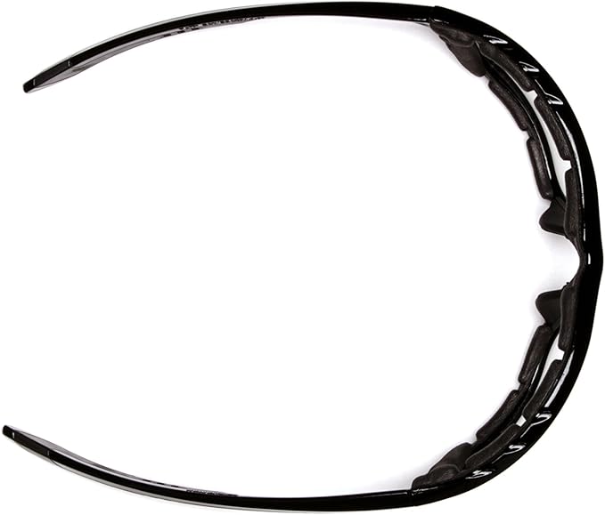 Pyramex Accurist Safety Glass Black Frame Clear Anti-Fog Lens