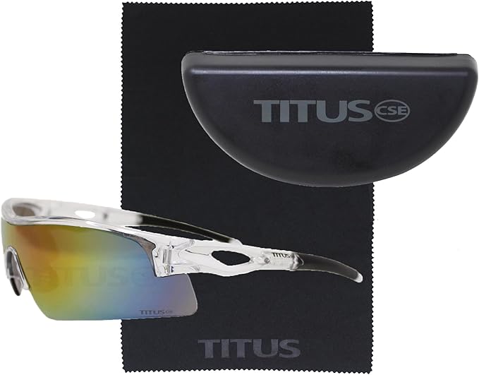TITUS G20 All Sport Safety Glasses Shooting Eyewear Motorcycle Protection ANSI Z87+ Compliant