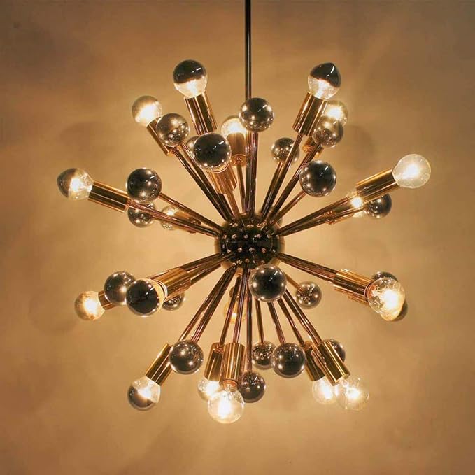 Half Gold Light Bulb, Dimmable 6W (Equivalent 60 Watt) Decorative LED Edison Bulb, A60/ A19 A Shape 2700K Warm White, Gold Tipped Mirror Light Bulb E26 Base Pack of 2