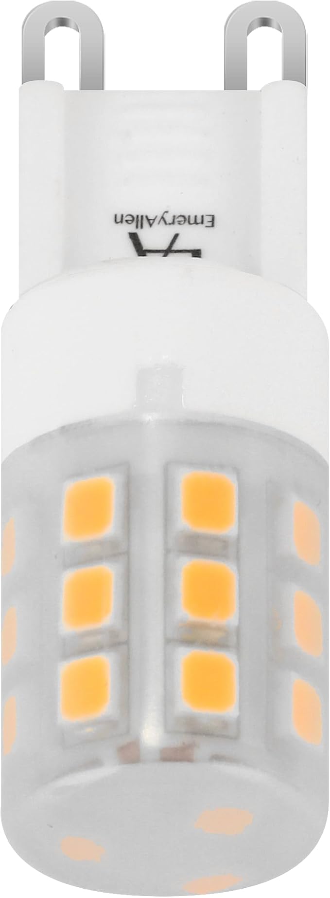 EmeryAllen G9 Base, 3.0Watt (25W Equivalent) Dimmable Miniature Bi-Pin | JA8 Compliant LED Light Bulb | 120V- 300 Lumens | 3000K | 1 Pcs