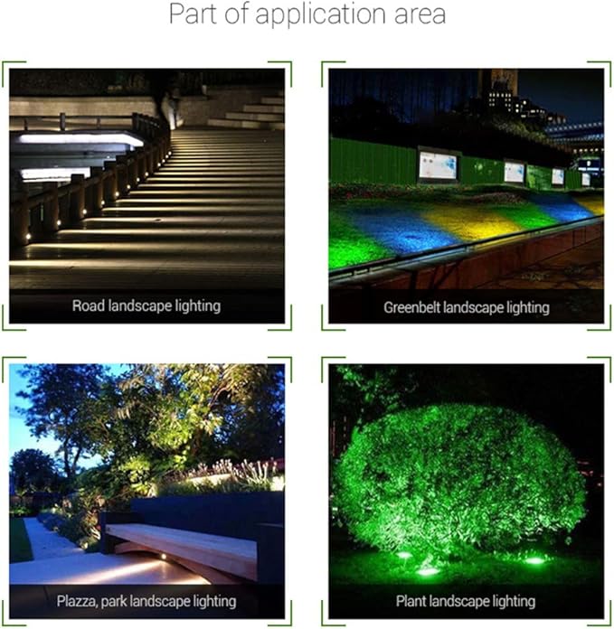 LGIDTECH FUTC04 Miboxer 6W RGB+CCT Outdoor LED Landscape Garden Spotlight AC100-240V 16 Million Colors Changing,Color Temperature Adjustable,Memory Function.Smartphone Can't Control Directly