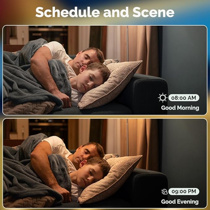 MOES Matter Smart GU10 LED Light Bulbs, Color Changing WiFi Smart Bulbs, 2700K-6500K CW& RGB Dimmable, Smart Life Remote Control, Work with Apple Homekit/Alexa/Google Home, 400lm 5W 1 Pack