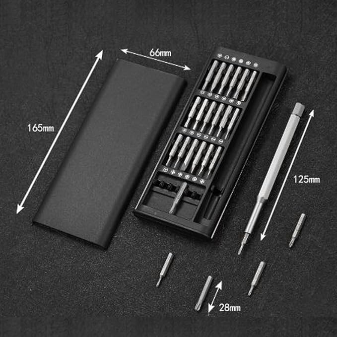 2 sets 24 in 1 screwdriver set tool set for home set magnetic tip mini precision glasses computer electronic multi precision screwdriver